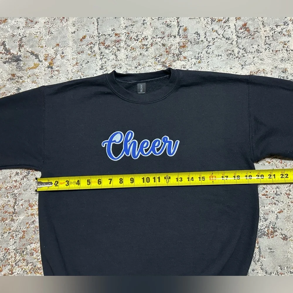 CHEER sweatshirt Girls Youth size XL black